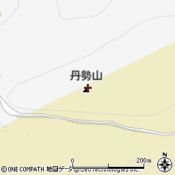 丹勢山周辺の地図