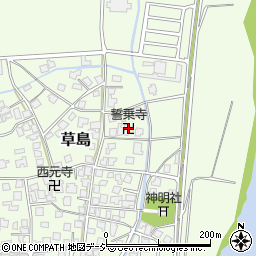 誓乗寺周辺の地図