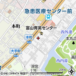 黒川仏檀センター本社・高岡本丸店周辺の地図