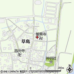 富山県富山市草島576周辺の地図