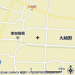 富山県滑川市大崎野周辺の地図
