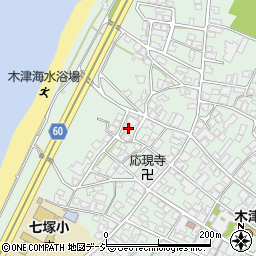 石川県かほく市木津ホ47周辺の地図