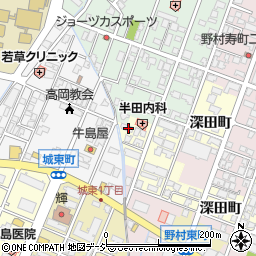 富山県高岡市深田町1035周辺の地図