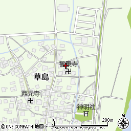 富山県富山市草島578周辺の地図