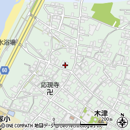 石川県かほく市木津ホ37周辺の地図