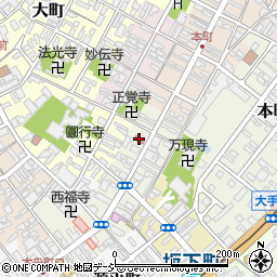 高岡本町郵便局周辺の地図
