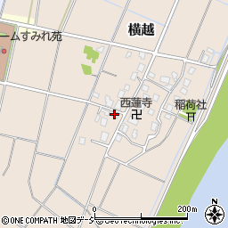 富山県富山市横越835周辺の地図