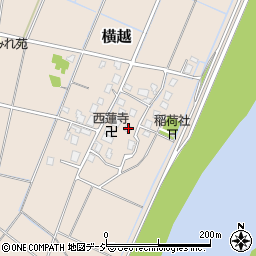 富山県富山市横越788周辺の地図