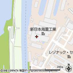 新日本海重工業株式会社　富山営業部周辺の地図
