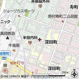 富山県高岡市古定塚1-5周辺の地図