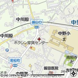 長野県中野市中野松川1780周辺の地図