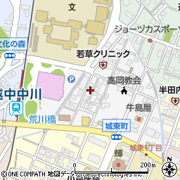 富山県高岡市中川園町10-6周辺の地図