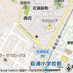 富山県富山市西宮15-3周辺の地図