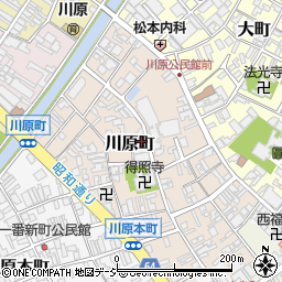 木谷綜合学園　川原小前教室周辺の地図