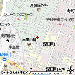富山県高岡市古定塚1-8周辺の地図