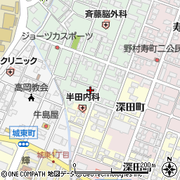 富山県高岡市古定塚6-24周辺の地図