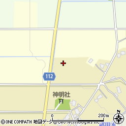 富山県滑川市金屋周辺の地図