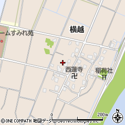 富山県富山市横越838周辺の地図