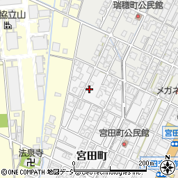 富山県高岡市宮田町17-66周辺の地図