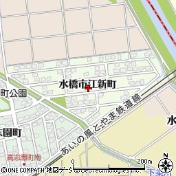 富山県富山市水橋市江新町周辺の地図