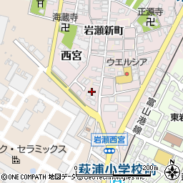 富山県富山市西宮21-1周辺の地図