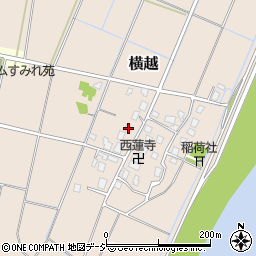 富山県富山市横越841周辺の地図