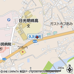 文賞堂日光店周辺の地図