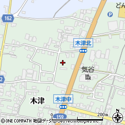 石川県かほく市木津ハ35周辺の地図