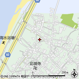 石川県かほく市木津ホ43周辺の地図