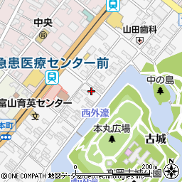 富山県高岡市本丸町6-30周辺の地図