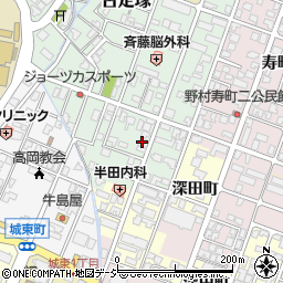 富山県高岡市古定塚6-16周辺の地図