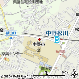 長野県中野市中野松川1813周辺の地図