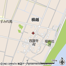 富山県富山市横越842周辺の地図