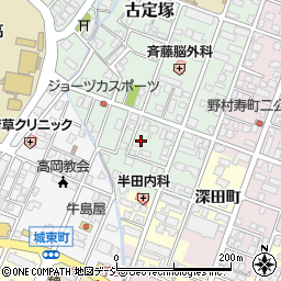 富山県高岡市古定塚6-3周辺の地図