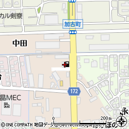 南砺石油株式会社　昭和シェル事業部富山北サービスステーション周辺の地図