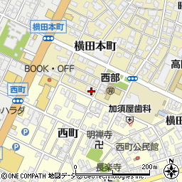 モアアペックス横田本町周辺の地図