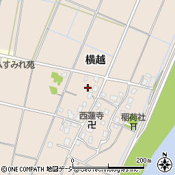 富山県富山市横越843周辺の地図