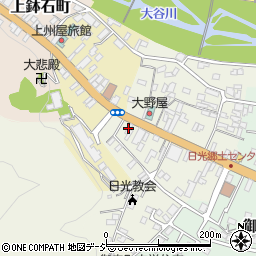 落合商店周辺の地図