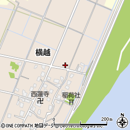 富山県富山市横越346周辺の地図