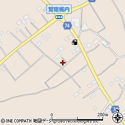 栃木県さくら市鷲宿1884周辺の地図