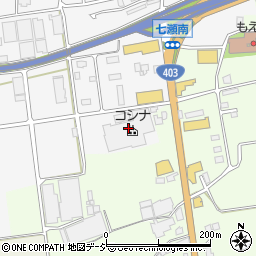 株式会社コシナ営業開発本部周辺の地図