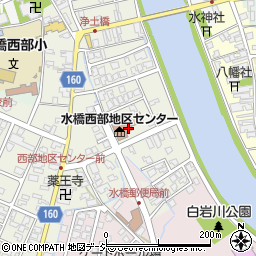 富山市立図書館　水橋分館周辺の地図