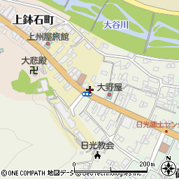 栃木県日光市中鉢石町893周辺の地図