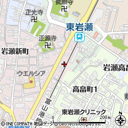 富山県富山市西宮267-3周辺の地図