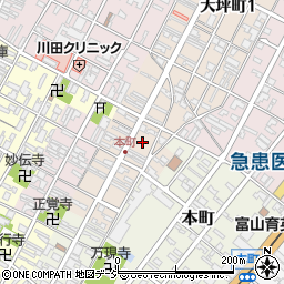 中田かまど店周辺の地図