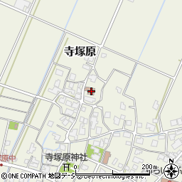 寺塚原簡易郵便局周辺の地図