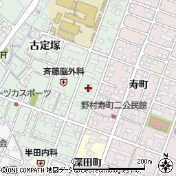 富山県高岡市古定塚2周辺の地図