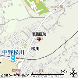 長野県中野市中野松川1868周辺の地図