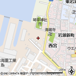富山県富山市西宮町2周辺の地図
