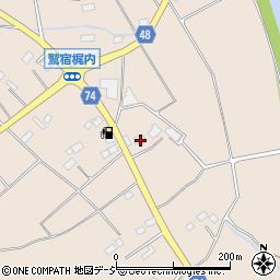 栃木県さくら市鷲宿2044周辺の地図